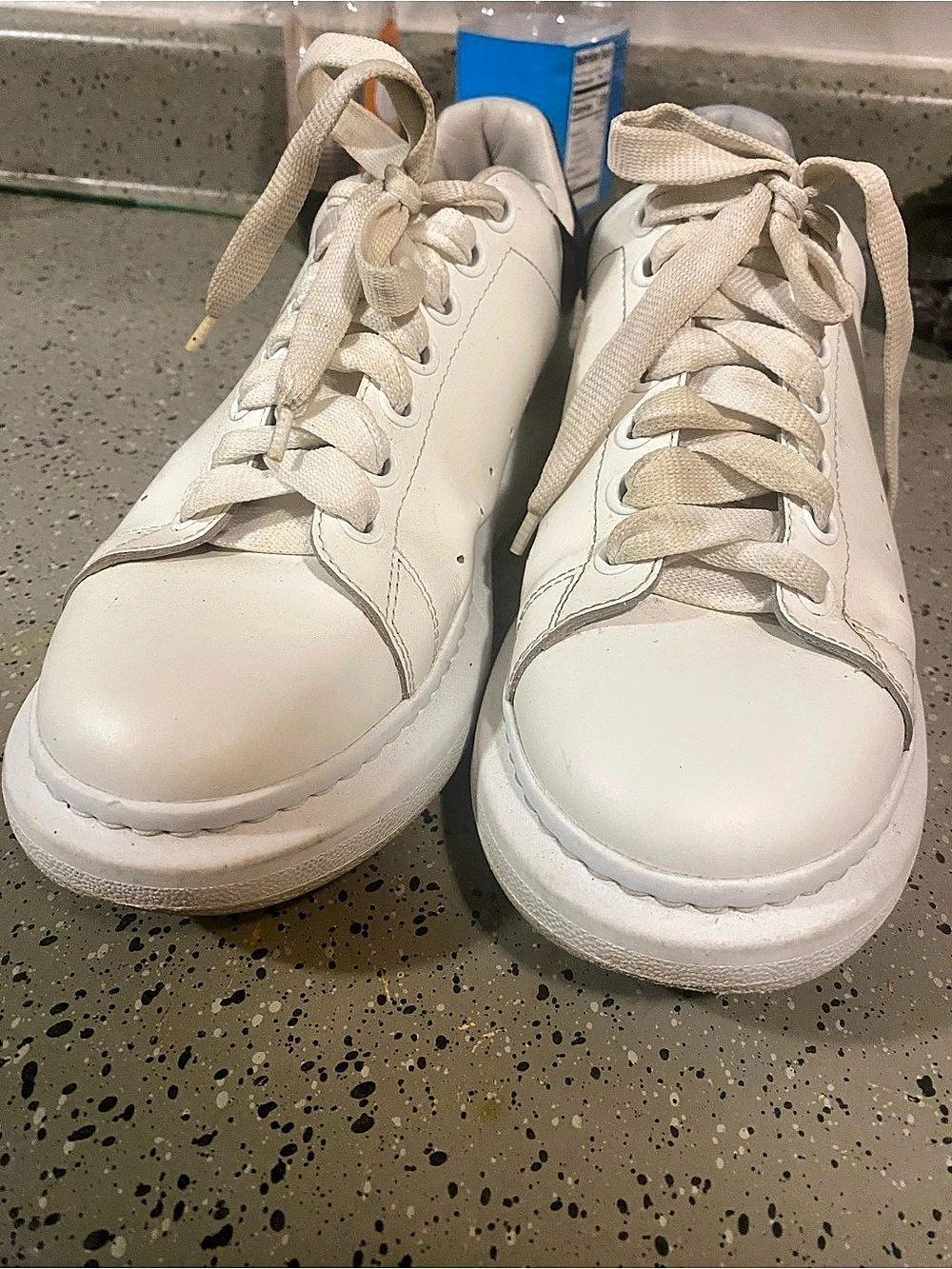 Alexander McQueen Oversized Sneaker White/Blue